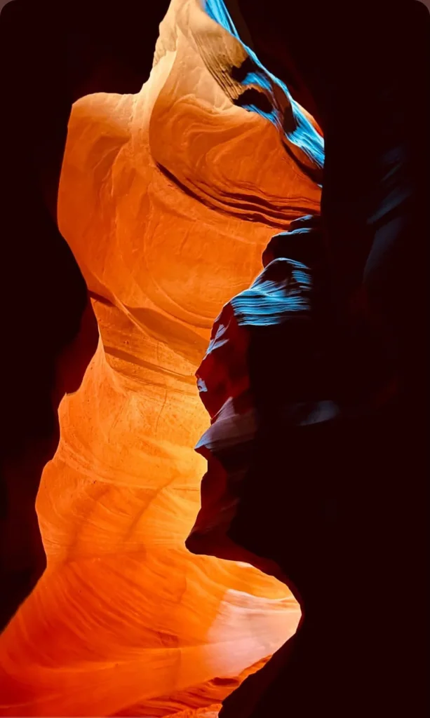 Το φως μέσα στο Antelope Canyon