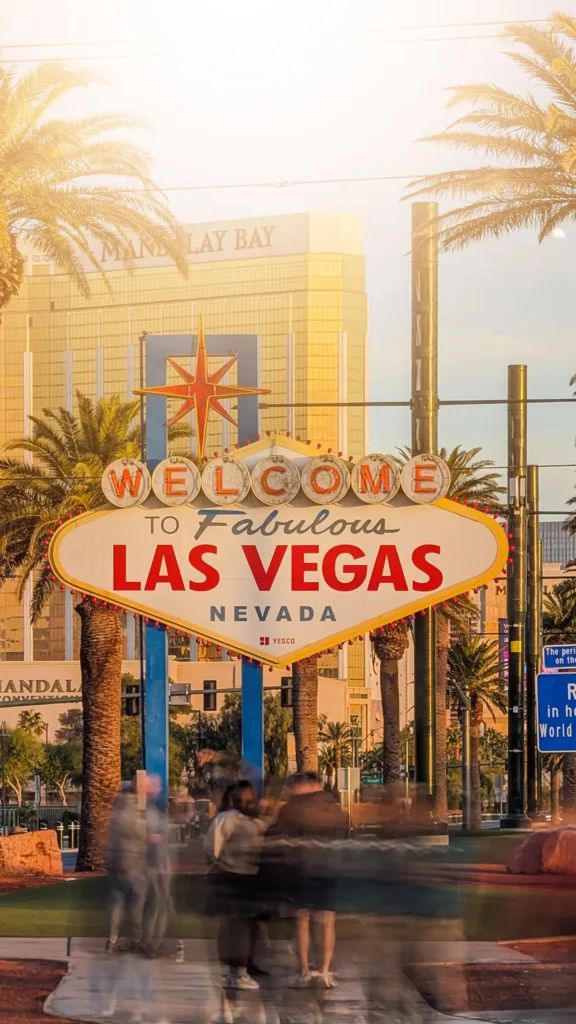 Η πινακίδα του Las Vegas